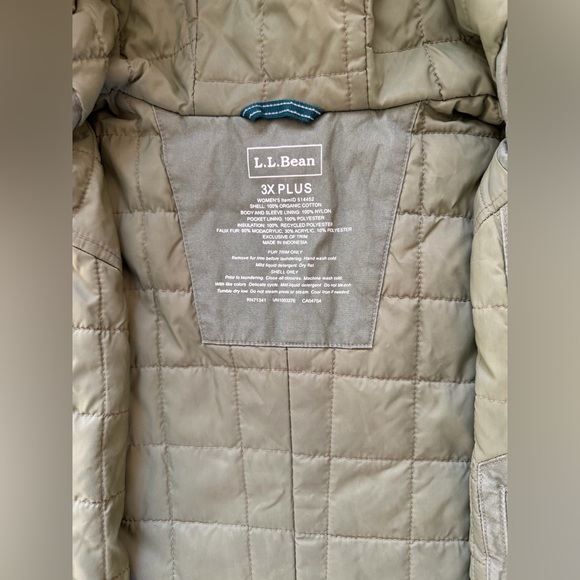 L.L. Bean East End Parka Women’s Plus - Picture 5 of 11